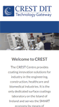 Mobile Screenshot of crestdit.com